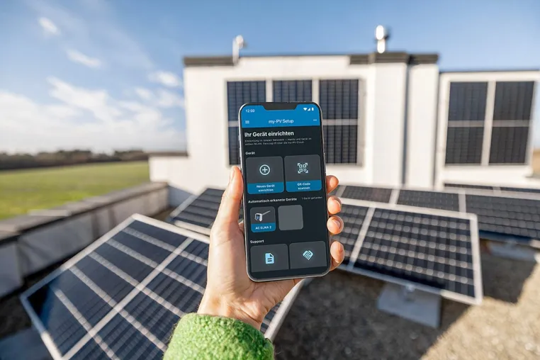 Bild:  Neue App erleichtert Setup von my-PV Lösungen 