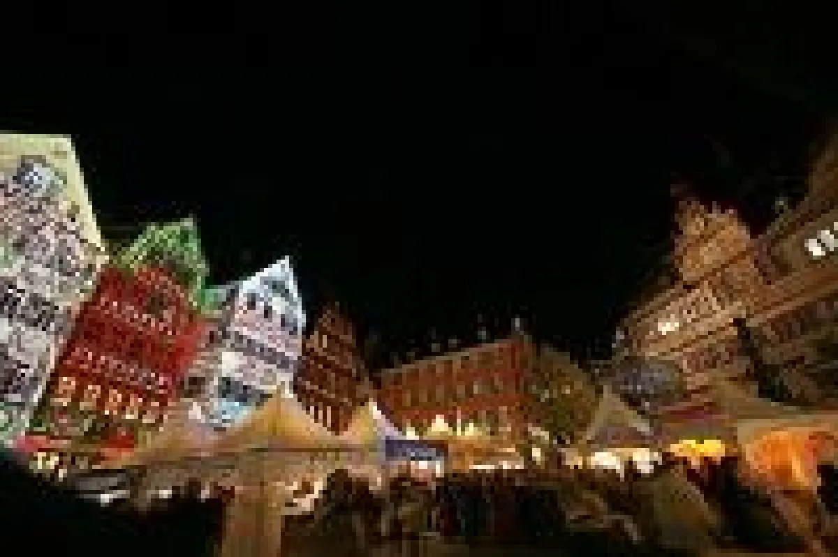 Eindrucksvolle und farbenprächtige Kulisse des Schokoladenfestivals in Tübingen