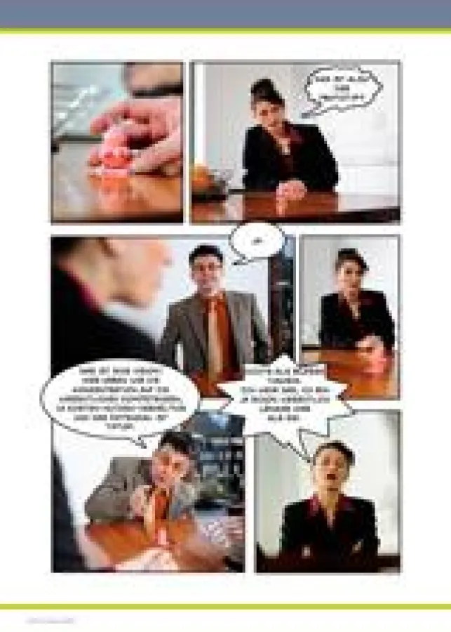Business-Comic Nr. 1. Konzept Peter Flume, Fotos Tom Pingel