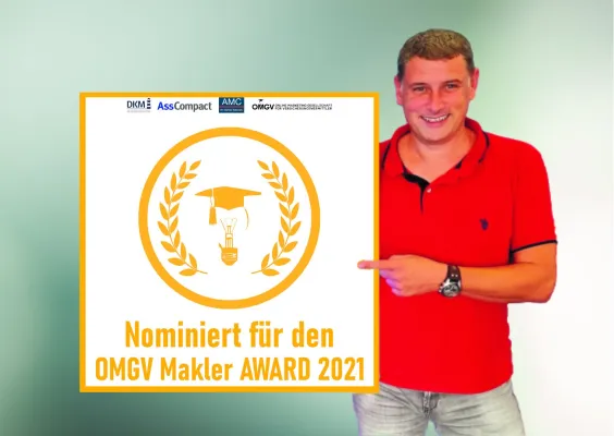 Bild: Roman Quint ist für den OMGV Makler Award 2021 nominiert