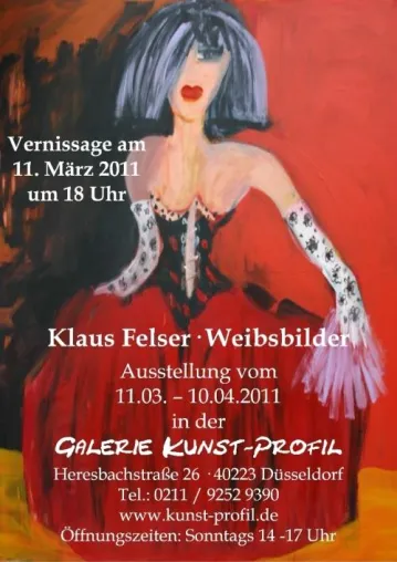 Bild: Galerie Kunst-Profil präsentiert: Klaus Felser - Weibsbilder