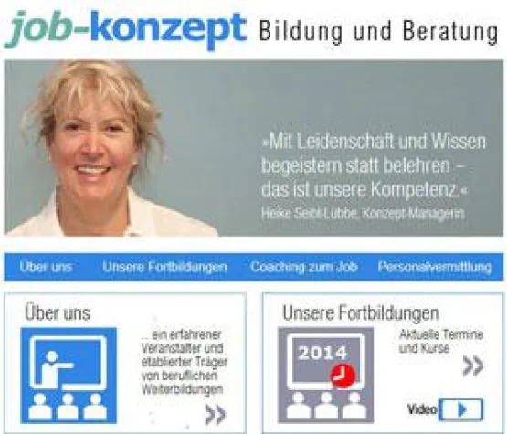 Bild: job-konzept macht Speed-Dating auf der jobmesse