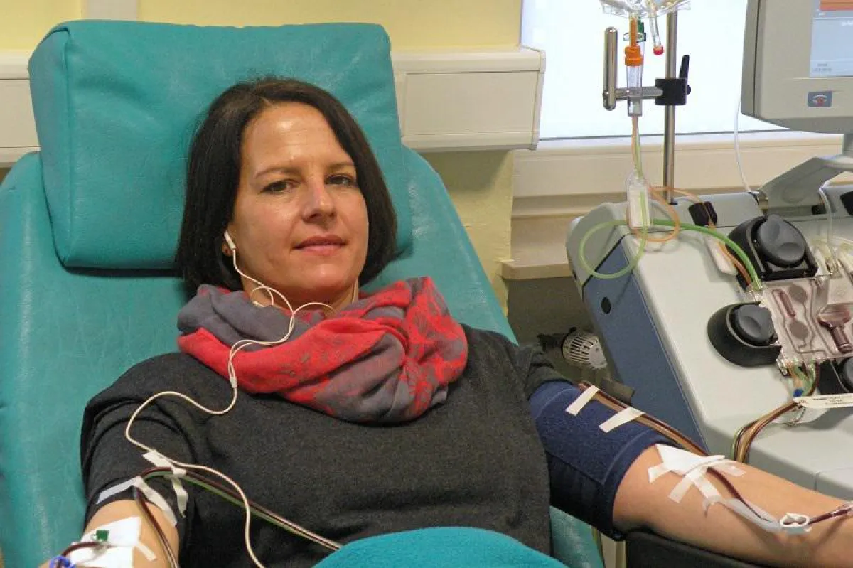 Stammzellspenderin aus Kastellaun: Tanja Pörsch möchte einem Leukämiepatienten helfen.