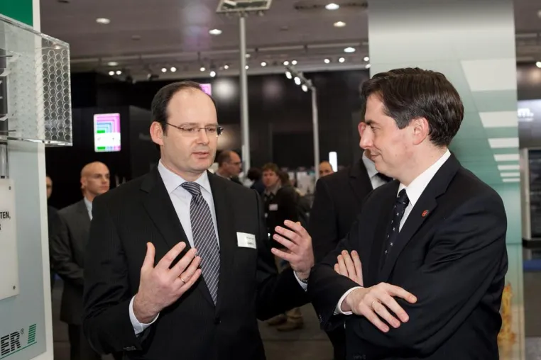 Bild: WAGNER auf der CeBIT: Ministerpräsident McAllister besuchte Messestand