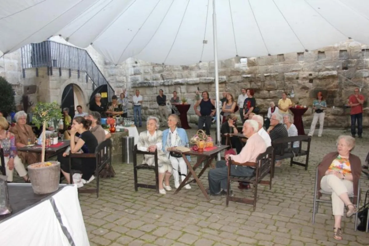 Margret Duisberg im Wäscherschloss