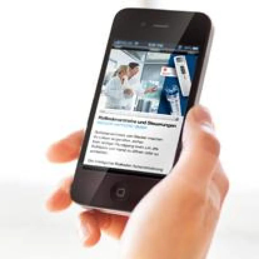 Mit dem kostenlosen Bau & Design-App für das iPhone können Fachhändler ihren Kunden Produkte für Rollladen und Sonnenschutz zeigen