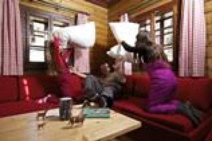 Bild: Ostern im Schnee mit der ganzen Familie