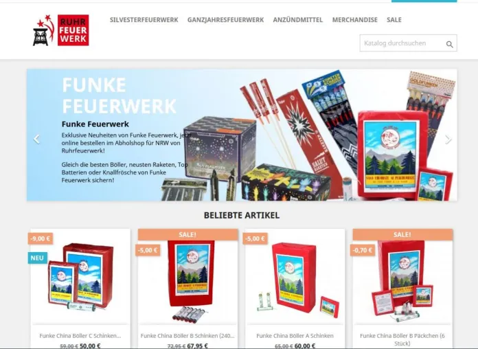 NRW Feuerwerksverkauf: Riesen Nachfrage beim Ruhrfeuerwerk Feuerwerksverkauf 2022 Bild: NRW Feuerwerksverkauf: Riesen Nachfrage beim Ruhrfeuerwerk Feuerwerksverkauf 2022