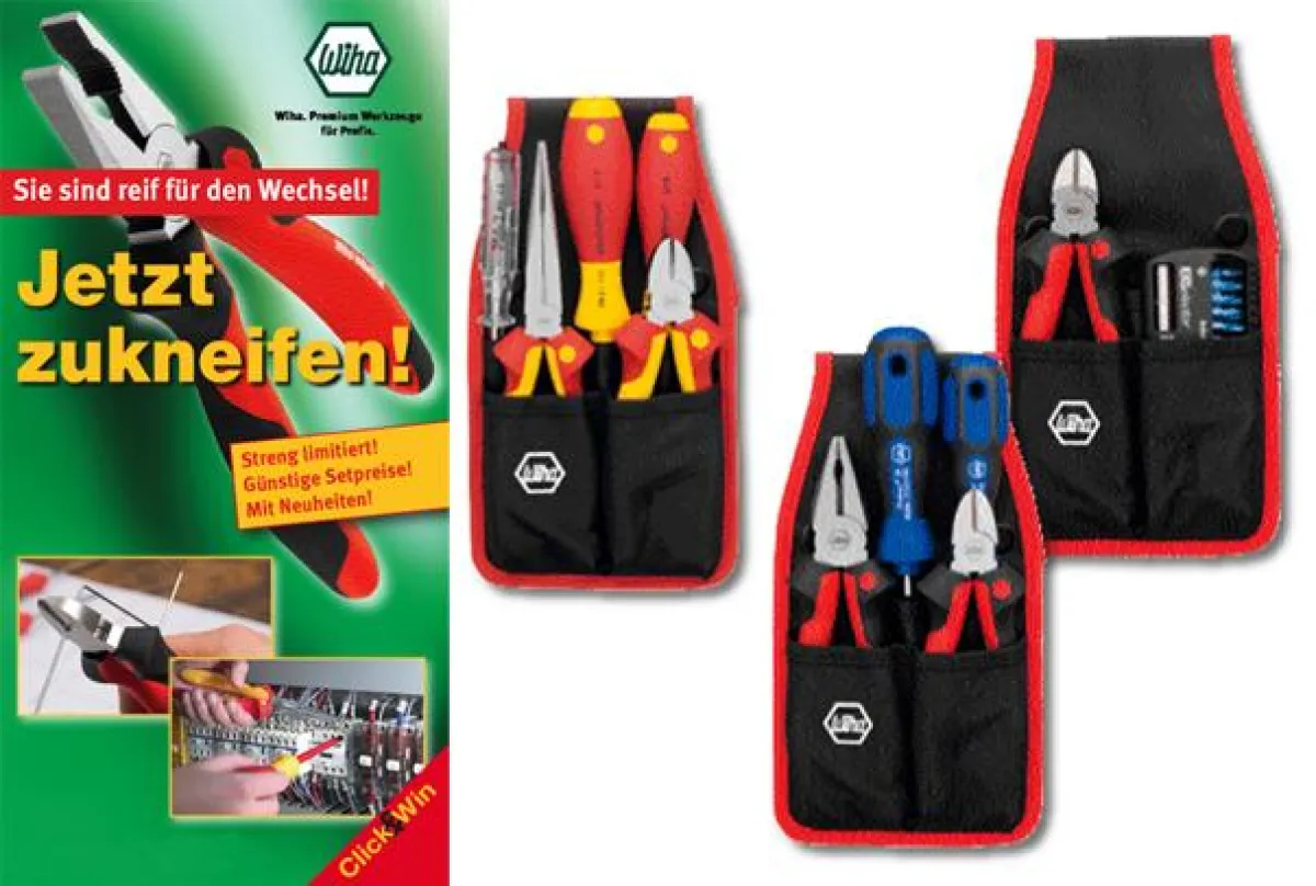 Abb. Zangen-Aktion Wiha (div. Sets)