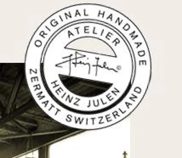 Bild: Simon und Renoldi präsentiert den Zermatter Künstler und Architekten Heinz Julen