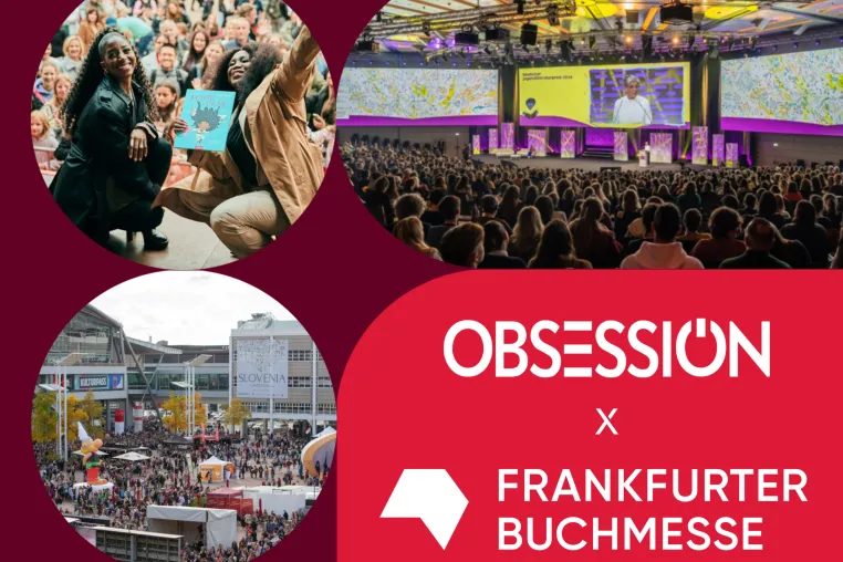 OBSESSION wird offizielle Sponsoringagentur der Frankfurter Buchmesse Bild: OBSESSION wird offizielle Sponsoringagentur der Frankfurter Buchmesse