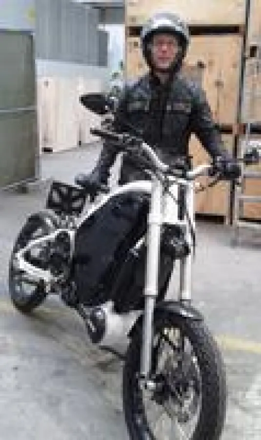 Olaf Doemer, Redaktionsleiter bei gds, mit dem eRockit