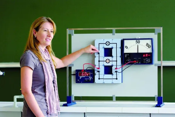 Physikalische Lehrmittel von Christiani für anschaulichen Unterricht Bild: Physikalische Lehrmittel von Christiani für anschaulichen Unterricht