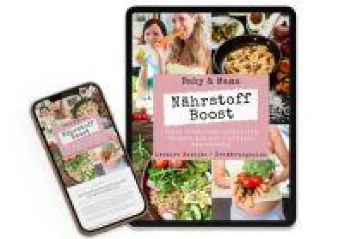 Das Schwangerschaft Nährstoff-Boost Kochbuch (Ernährungsplan + Kochbuch) Bild: Das Schwangerschaft Nährstoff-Boost Kochbuch (Ernährungsplan + Kochbuch)