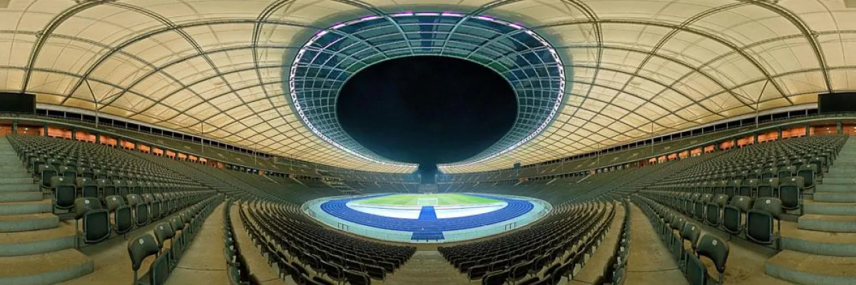 Panoramafotografie Berliner Olympiastadion