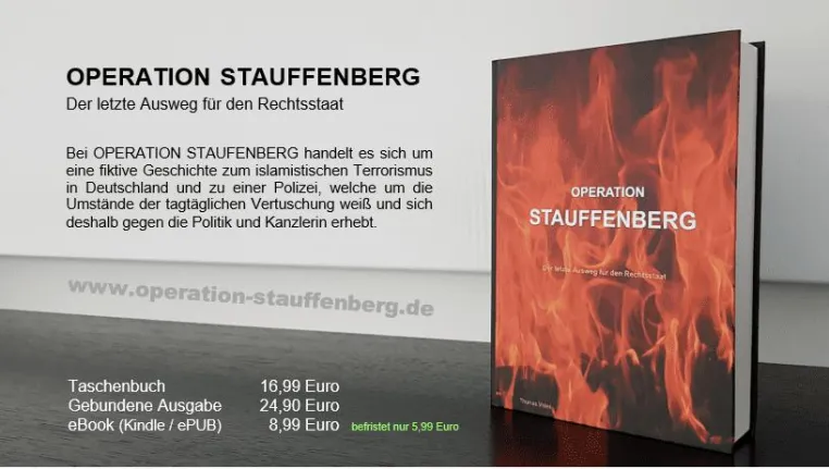 Operation Stauffenberg - Der letzte Ausweg für den Rechtsstaat: jetzt auch als eBook. Bild: Operation Stauffenberg - Der letzte Ausweg für den Rechtsstaat: jetzt auch als eBook.
