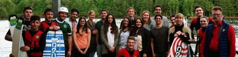 Bild: Junge Union feiert den Wahlsieg mit Barbecue & Wasserski