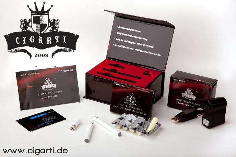 Cigarti E-Zigarette, Marktführer in den USA wieder in Deutschland Bild: Cigarti E-Zigarette, Marktführer in den USA wieder in Deutschland
