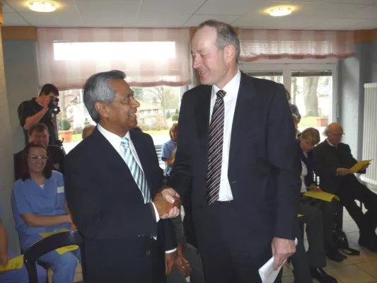 Bild: Dr. Sebastian Mundiyanapurath geht in den Ruhestand