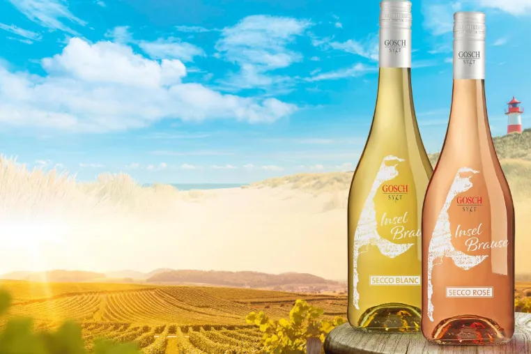 Bild: GOSCH Secco Inselbrause Rosé: ein fruchtig-frischer Schluck Sylt