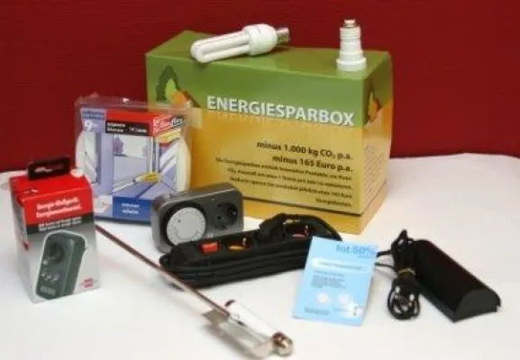 Bild: ConVerve empfiehlt: Energie, CO2 und Geld sparen mit Energiesparbox.de