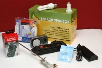 Bild: ConVerve empfiehlt: Energie, CO2 und Geld sparen mit Energiesparbox.de