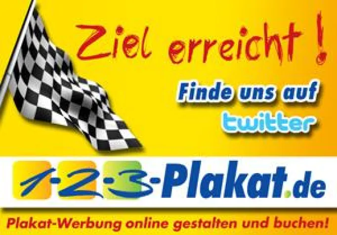 Bild: 123Plakat twittert – iPod Shuffle zu gewinnen