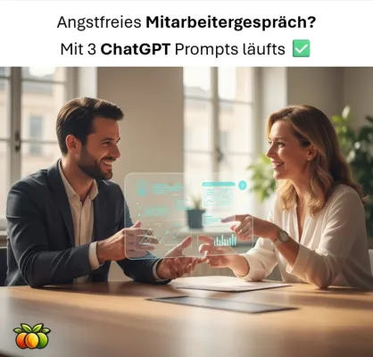 Bild: Das neue 3-Schritte-KI-System für perfekte jedes Mitarbeitergespräche (mit interaktiver Übung)