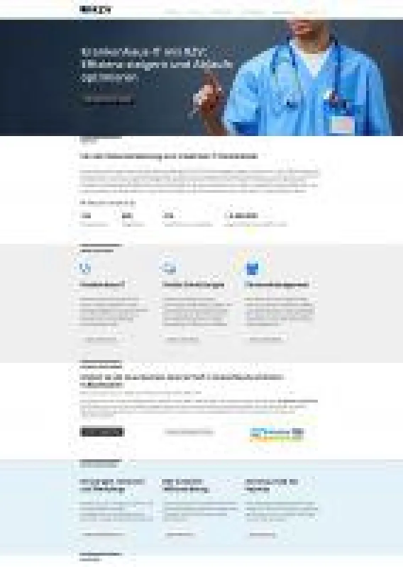 Klar und übersichtlich zeigt sich der neue Internetauftritt der RZV GmbH