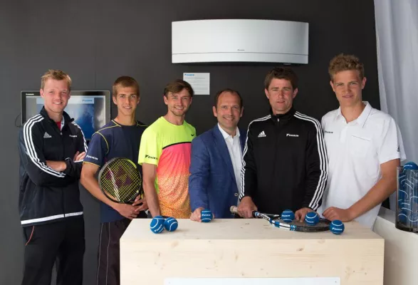 Bild: DAIKIN wird offizieller Partner des Bayerischen Tennis-Verbandes