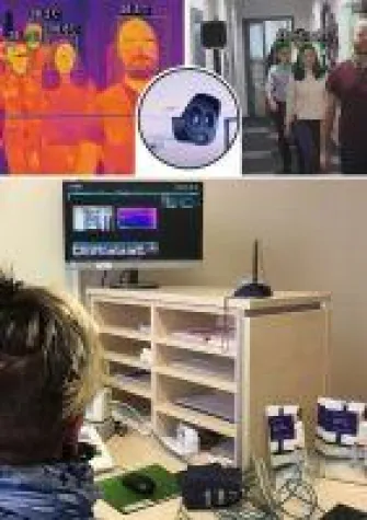 Bild: KI-Kontrolle von Dahua: Fieber-Alarm bei 245 ambulanten Patienten - 12 mit Covid-19