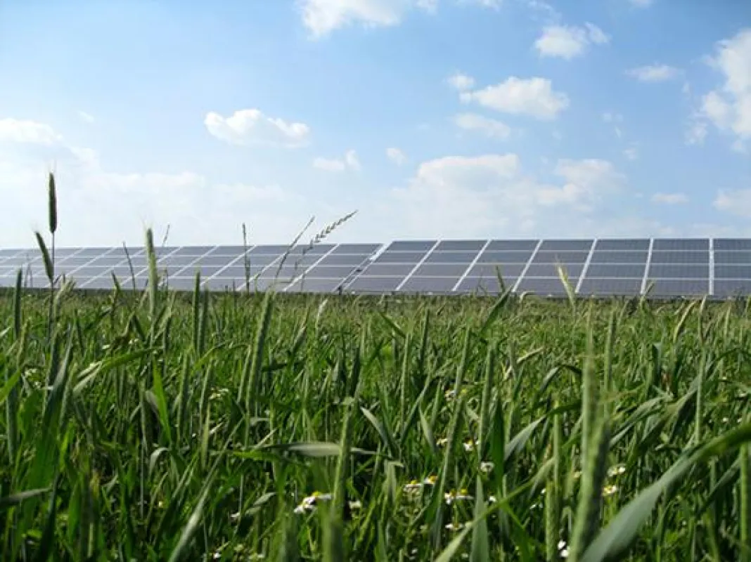 Solarkraftwerk in Lüptitz