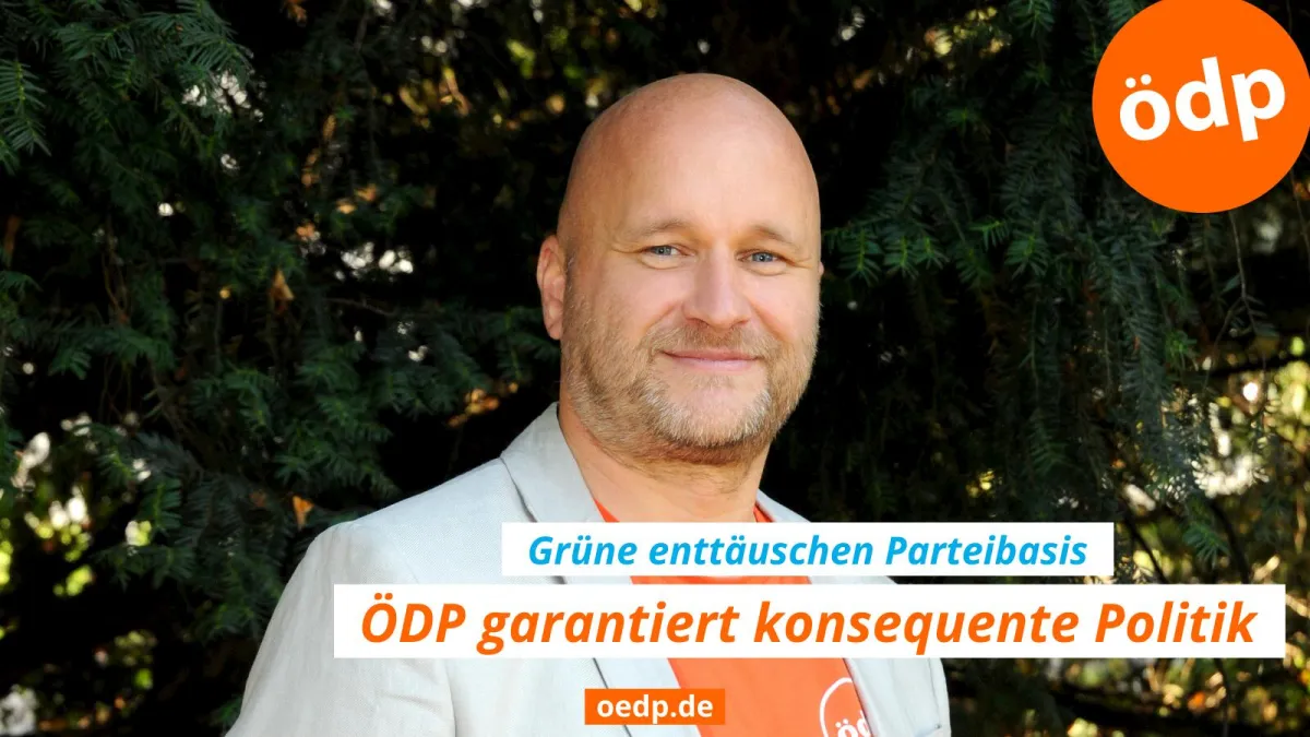 ÖDP-Bundesvorsitzender Christian Rechholz