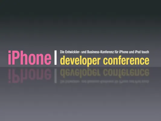 Bild: iPhone developer kommen nach Köln - Zweitägiger Fachkongress am 01. und 02. Dezember 2009