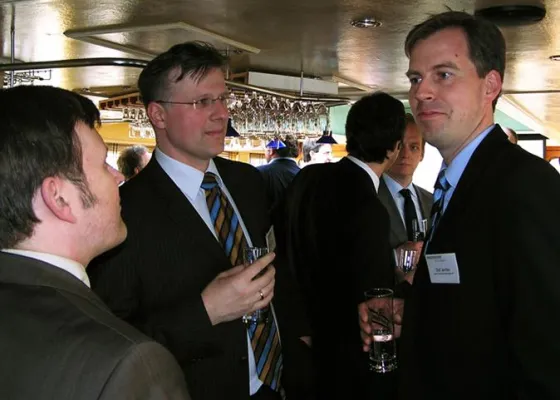 Bild: Kontroverse Diskussion über Immobilien-Research – Gelungener Auftakt von „Angermann im Gespräch“