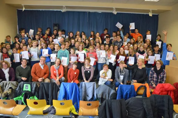 Bild: Erfolgreicher Projekttag Schriftzauber an der Blumensteinschule