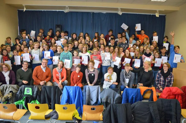 Bild: Erfolgreicher Projekttag Schriftzauber an der Blumensteinschule