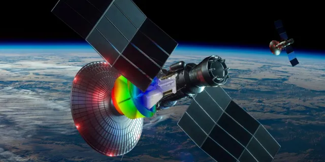 Bild: Multiphysics-Simulation im Orbit: Thermo-strukturelle Effekte gezielt beherrschen