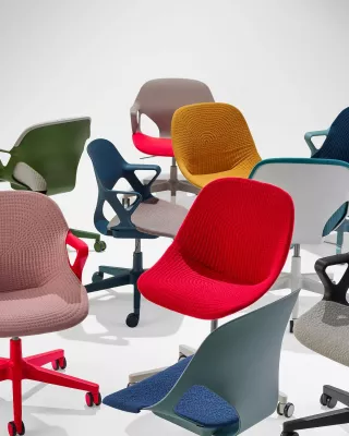 Bild: Herman Miller und Studio 7.5 präsentieren einen neuen Bürostuhl in Eames-Tradition
