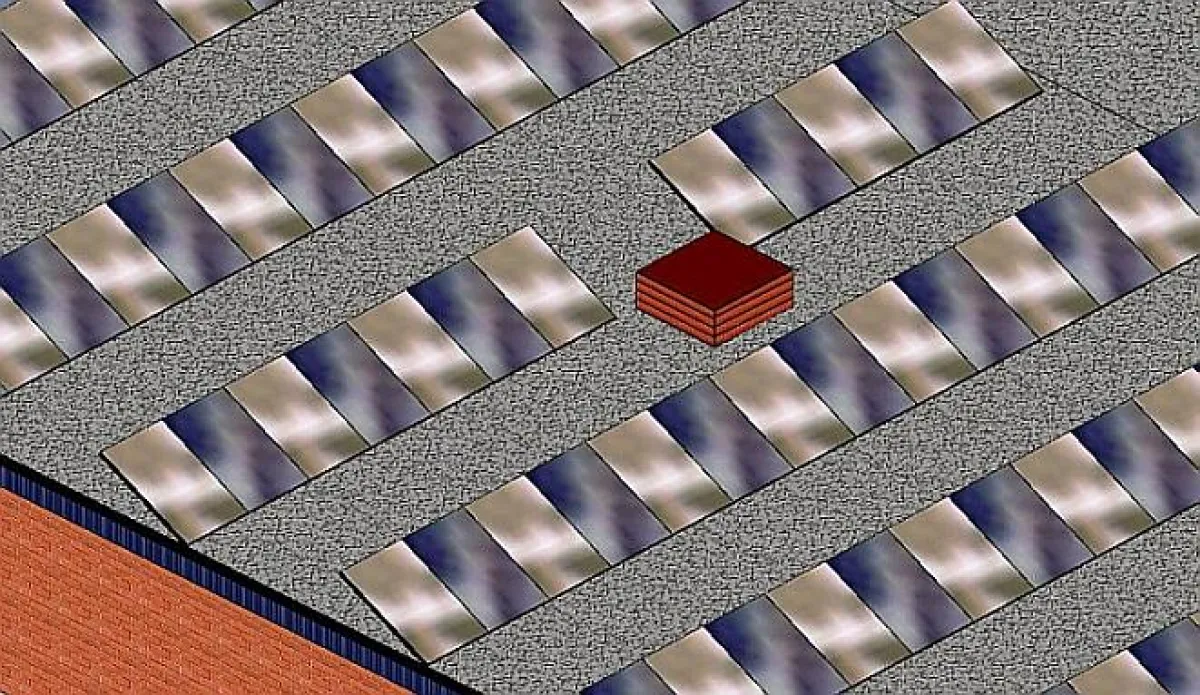 Solarmodule - erstellt mit VizadooCAD LUXuor