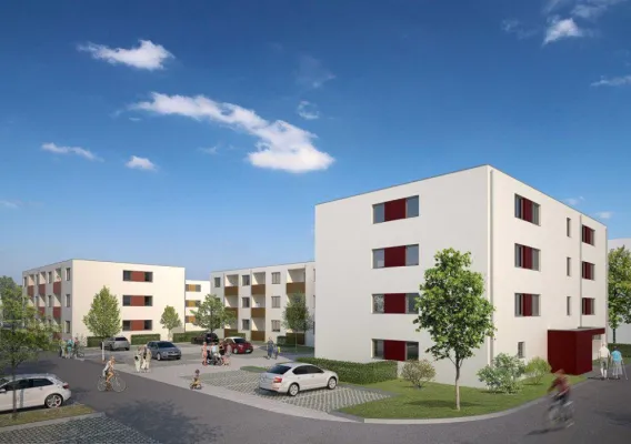 Bild: Bauunternehmen Matthias Ruppert baut 39 Wohnungen in der Dörrenbergstraße in Landau