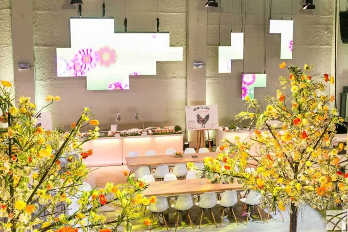 Bild: Eventfrühling im Umspannwerk am Alexanderplatz