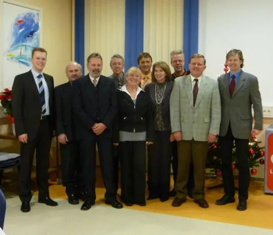 Bild: Zweimal 40 Jahre bei Vierling