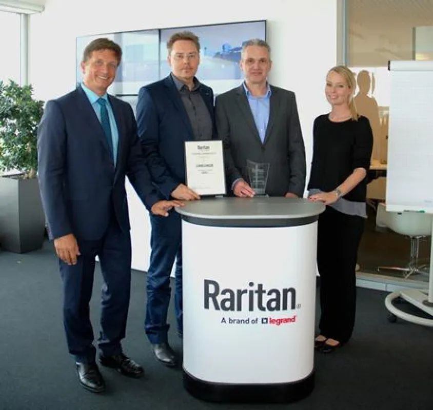vlnr.Ralf Ploenes_Raritan_Michael Anger_Jens Klemencic_beide Atlantik Systeme_Laura Heiler_Raritan