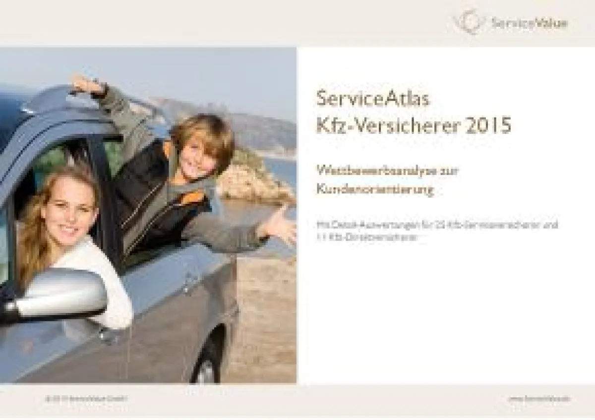 ServiceAtlas Kfz-Versicherer 2015