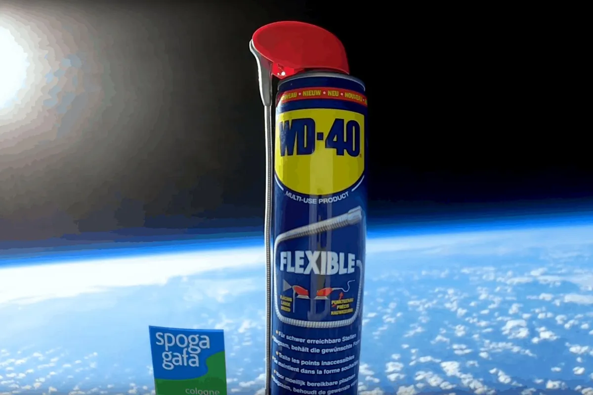 WD-40 im Weltraum