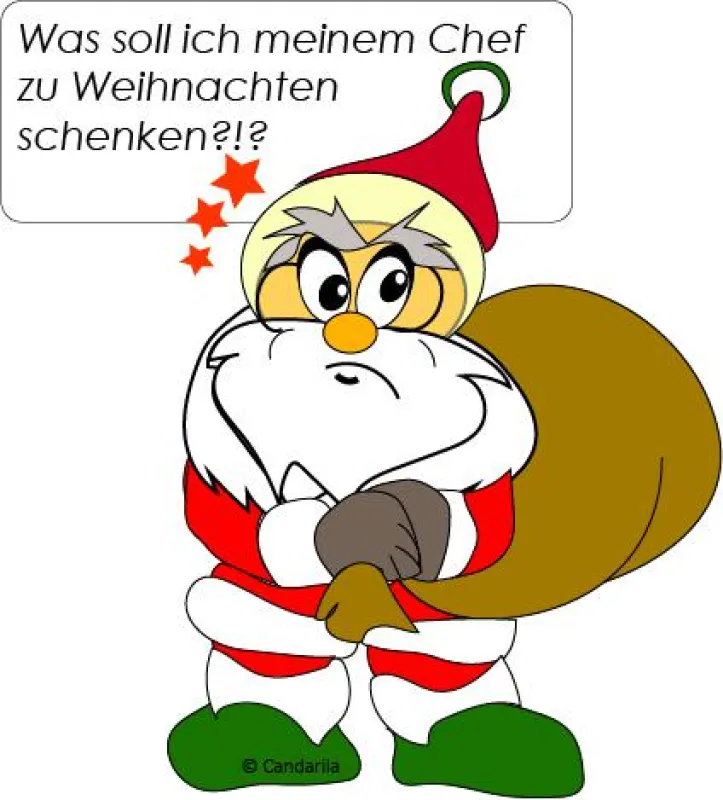 Was soll ich meinem Chef schenken? by Candarila