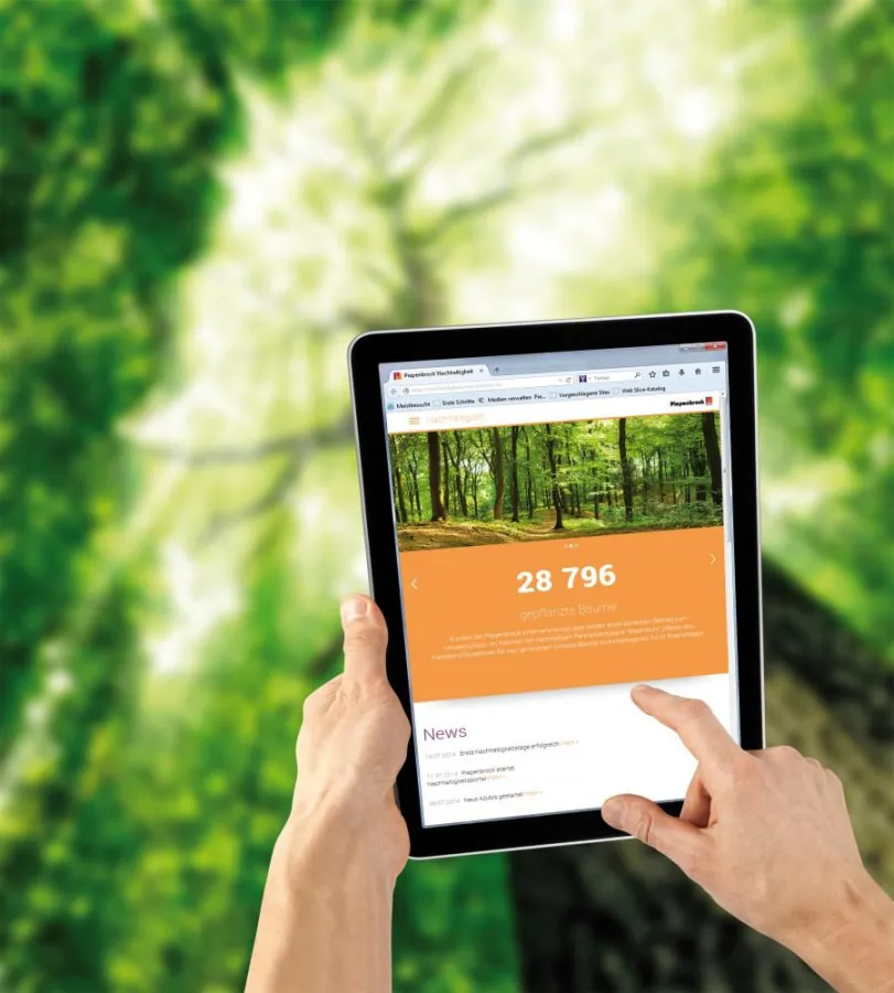 Piepenbrocks Nachhaltigkeitsbericht ist online und informiert nun umweltfreundlich und stets aktuell