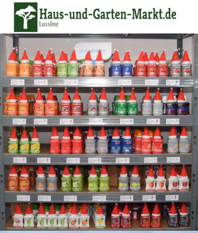 aus unserem Sirup Regal in unserem Logistikzentrum