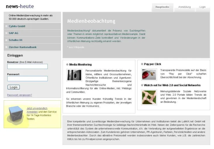 Bild: news-heute.de - Umfassende Medienbeobachtung über das Internet